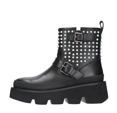 Emanuélle Vee Emanuelle Vee Boots Black In Nero Neri E Grigi