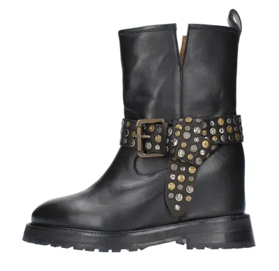 Emanuélle Vee Emanuelle Vee Boots Black In Nero Neri E Grigi