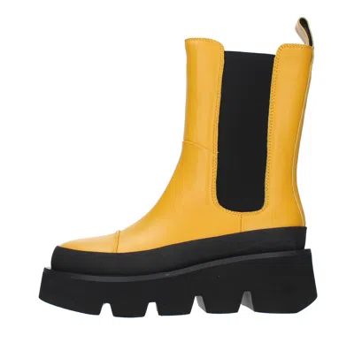 Emanuélle Vee Emanuelle Vee Boots In Giallo Vivaci