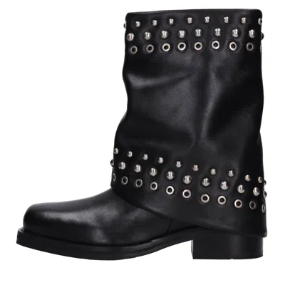 Emanuélle Vee Emanuelle Vee Boots In Nero Neri E Grigi