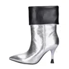 Emanuélle Vee Emanuelle Vee Boots Silver In Argento Chiari E Naturali