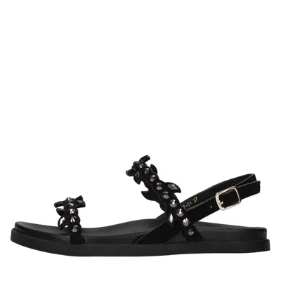 Emanuélle Vee Emanuelle Vee Flat Shoes In Black