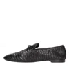 Emanuélle Vee Emanuelle Vee Flat Shoes Black In Nero Neri E Grigi