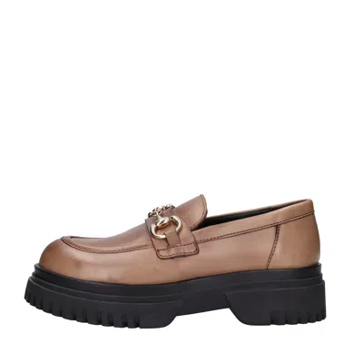 Emanuélle Vee Emanuelle Vee Flat Shoes Brown In Marrone Marroni