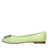 Emanuélle Vee Emanuelle Vee Flat Shoes Green