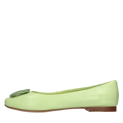 Emanuélle Vee Emanuelle Vee Flat Shoes Green