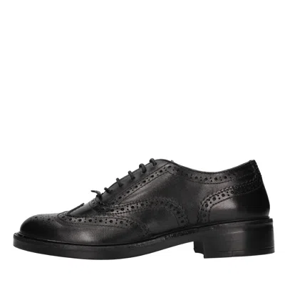 Emanuélle Vee Emanuelle Vee Flat Shoes In Nero Scuri