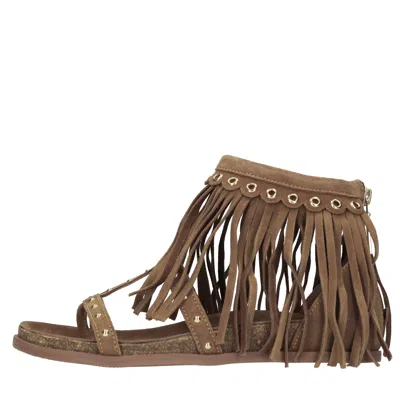 Emanuélle Vee Emanuelle Vee Flat Shoes In Neutral