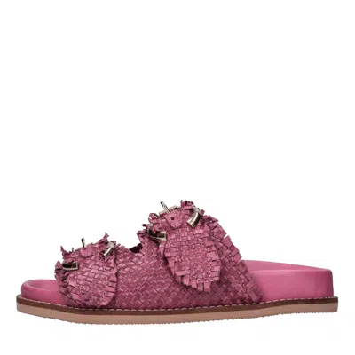 Emanuélle Vee Emanuelle Vee Sandals In Fucsia Vivaci