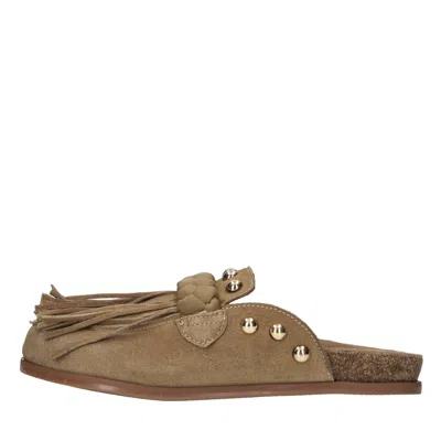 Emanuélle Vee Emanuelle Vee Sandals In Marrone Scuri