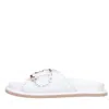 Emanuélle Vee Emanuelle Vee Sandals White In Bianco Chiari E Naturali