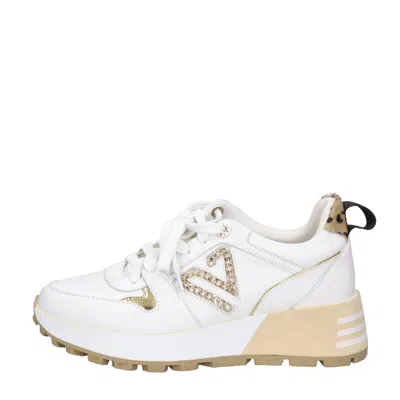 Emanuélle Vee Emanuelle Vee Sneakers White In Bianco Chiari E Naturali