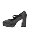 Emanuélle Vee Emanuelle Vee Black Heels In Nero Scuri