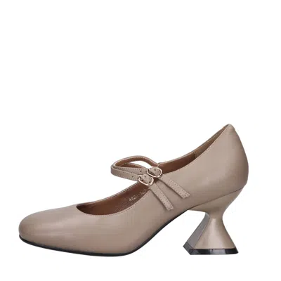 Emanuélle Vee Emanuelle Vee Brown Heels In Marrone Marroni