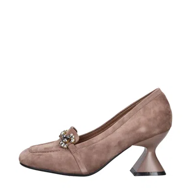 Emanuélle Vee Emanuelle Vee With Heel Brown In Marrone Marroni