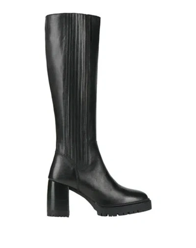 Emanuélle Vee Woman Boot Black Size 10 Leather