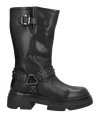 Emanuélle Vee Woman Boot Black Size 7 Leather