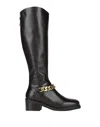 Emanuélle Vee Woman Boot Dark Brown Size 9 Calfskin