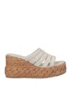 Emanuélle Vee Espadrilles In White