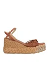 Emanuélle Vee Espadrilles In Brown