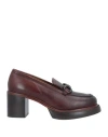 Emanuélle Vee Woman Loafers Brown Size 8 Soft Leather