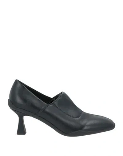 Emanuélle Vee Woman Pumps Black Size 7 Leather