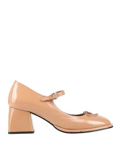 Emanuélle Vee Woman Pumps Blush Size 9 Soft Leather In Pink