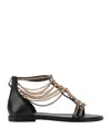 Emanuélle Vee Sandals In Black