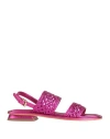Emanuélle Vee Emanuelle Vee Sandals Fuchsia In Pink