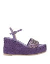 Emanuélle Vee Emanuelle Vee With Heel Purple In Purple