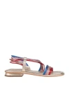 Emanuélle Vee Emanuelle Vee Sandals Multicolour In Red