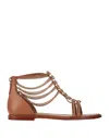 Emanuélle Vee Sandals In Brown
