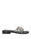 Emanuélle Vee Emanuelle Vee Sandals Multicolour In White