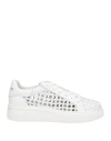 Emanuélle Vee Woman Sneakers White Size 6 Leather