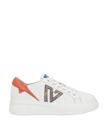 Emanuélle Vee Woman Sneakers White Size 6 Leather