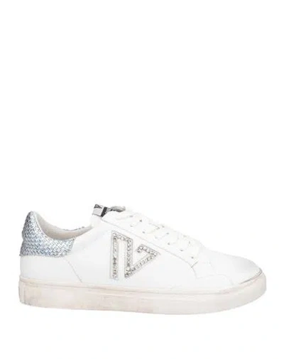 Emanuélle Vee Woman Sneakers White Size 8 Leather
