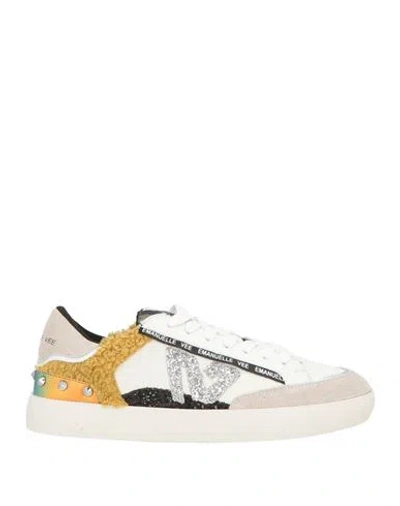 Emanuélle Vee Woman Sneakers White Size 9 Leather