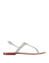 Emanuélle Vee Emanuelle Vee Sandals Silver In Silver