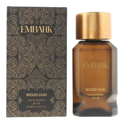 Embark Unisex Wood Oud Edp Spray 3.4 oz Fragrances 8906096162368 In Transparent