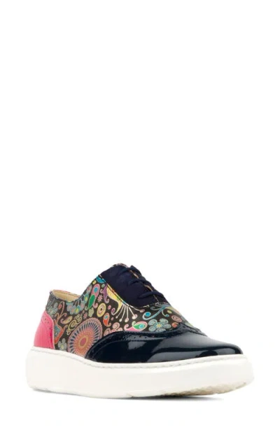 Embassy London Colorado Oxford Sneaker In Blue