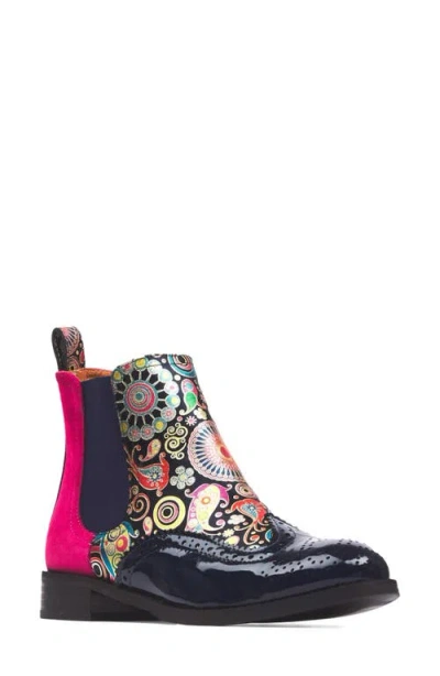 Embassy London Mamacita Chelsea Boot In Multi