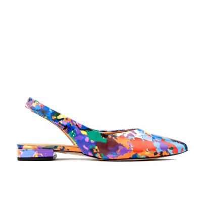 Embassy London Usa Holly - Summer Colours - Womens Designer Heels In Black/white