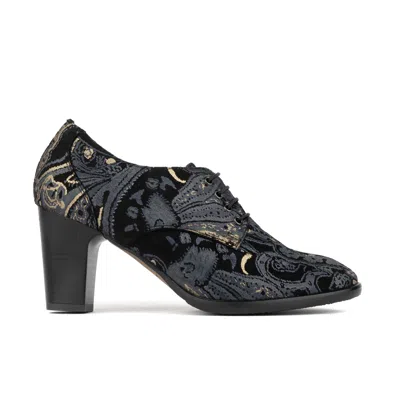 Embassy London Usa Women's Black / Blue / Silver Roulette - Black & Grey & Gold In Multi