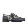 Embassy London Usa Women's Black / Blue / Silver Vivienne - Blue & Silver Paisley In Multi