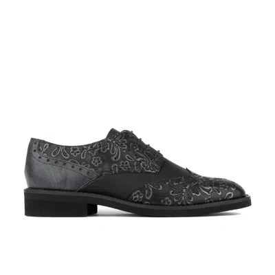 Embassy London Usa Women's Black / Grey / Silver Eton - Black & Silver In Multi