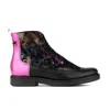 Embassy London Usa Women's Black / Pink Hatter - Dark Winter Foil & Pink In Multi