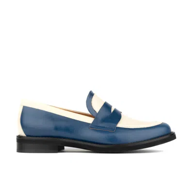Embassy London Usa Women's Blue / White Kay - Navy & Cream In Blue/white