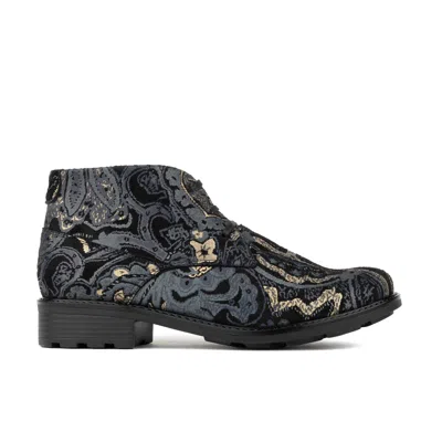 Embassy London Usa Women's Gold / Black / Grey Laviva - Black & Grey & Gold In Multi