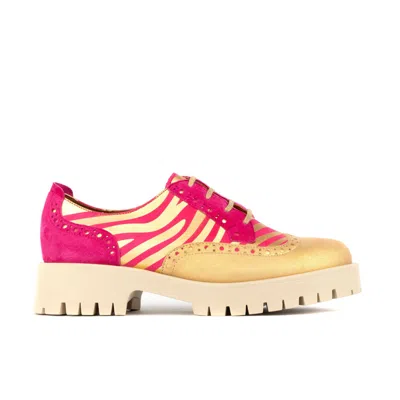 Embassy London Usa Women's Gold / Pink Artisan - Pink & Gold In Multi
