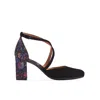 Embassy London Usa Women's Kylie - Black Flower In Black